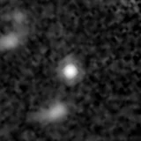 F444W image, 3.2 arcsec across, north up