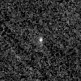 F090W image, 3.2 arcsec across, north up