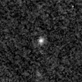 F200W image, 3.2 arcsec across, north up