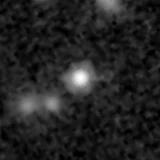 F444W image, 3.2 arcsec across, north up
