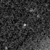 F200W image, 3.2 arcsec across, north up