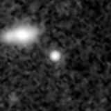 F444W image, 3.2 arcsec across, north up