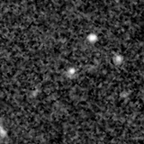 F115W image, 3.2 arcsec across, north up