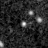 F277W image, 3.2 arcsec across, north up
