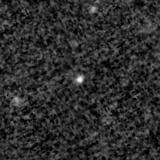 F150W image, 3.2 arcsec across, north up