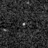 F200W image, 3.2 arcsec across, north up