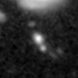 F277W image, 3.2 arcsec across, north up