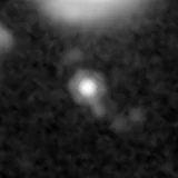 F444W image, 3.2 arcsec across, north up