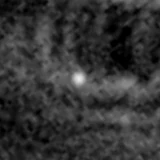 F444W image, 3.2 arcsec across, north up