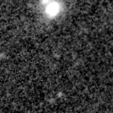F115W image, 3.2 arcsec across, north up