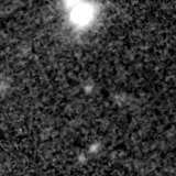 F200W image, 3.2 arcsec across, north up