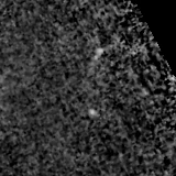 F090W image, 3.2 arcsec across, north up