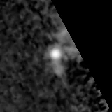 F410M image, 3.2 arcsec across, north up
