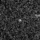 F115W image, 3.2 arcsec across, north up