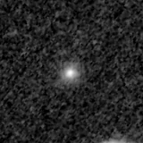F090W image, 3.2 arcsec across, north up