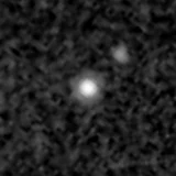 F444W image, 3.2 arcsec across, north up