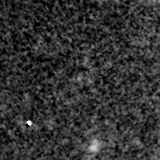 F115W image, 3.2 arcsec across, north up