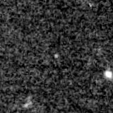 F115W image, 3.2 arcsec across, north up