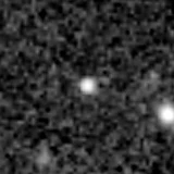 F444W image, 3.2 arcsec across, north up