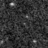 F115W image, 3.2 arcsec across, north up
