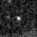 F444W image, 3.2 arcsec across, north up