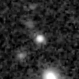 F444W image, 3.2 arcsec across, north up