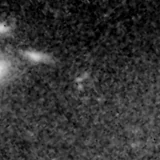 F200W image, 3.2 arcsec across, north up