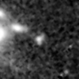 F277W image, 3.2 arcsec across, north up