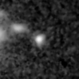 F444W image, 3.2 arcsec across, north up