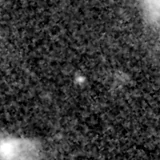 F200W image, 3.2 arcsec across, north up