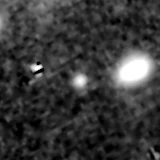 F444W image, 3.2 arcsec across, north up