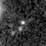 F410M image, 3.2 arcsec across, north up