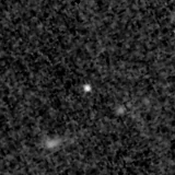 F115W image, 3.2 arcsec across, north up