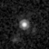 F444W image, 3.2 arcsec across, north up