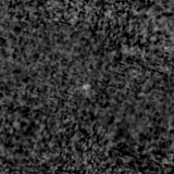 F150W image, 3.2 arcsec across, north up
