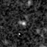 F277W image, 3.2 arcsec across, north up