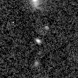 F115W image, 3.2 arcsec across, north up