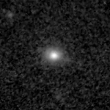 F150W image, 3.2 arcsec across, north up