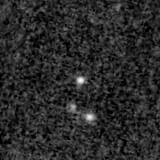 F200W image, 3.2 arcsec across, north up