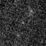 F150W image, 3.2 arcsec across, north up