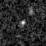 F277W image, 3.2 arcsec across, north up