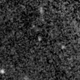 F090W image, 3.2 arcsec across, north up