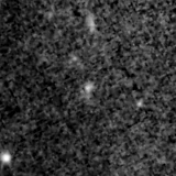 F115W image, 3.2 arcsec across, north up