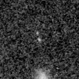 F115W image, 3.2 arcsec across, north up