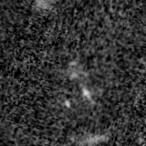 F090W image, 3.2 arcsec across, north up