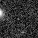F115W image, 3.2 arcsec across, north up