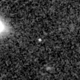 F200W image, 3.2 arcsec across, north up