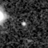 F444W image, 3.2 arcsec across, north up