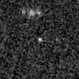 F200W image, 3.2 arcsec across, north up