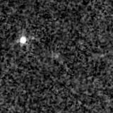 F115W image, 3.2 arcsec across, north up